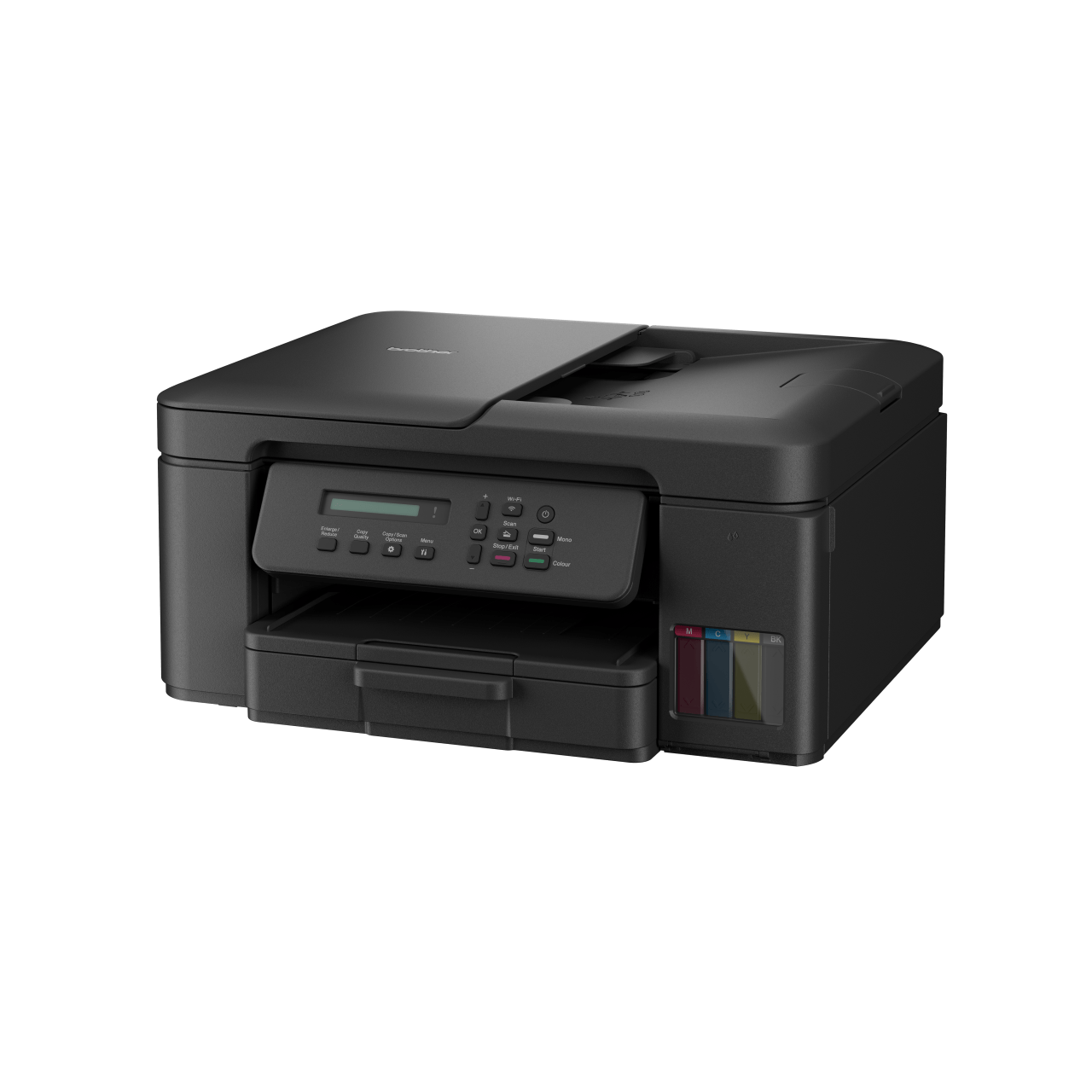Brother DCP-T730DW / DCPT730DW 3 in 1 Multifunction Colour Ink Tank Printer Left Side View