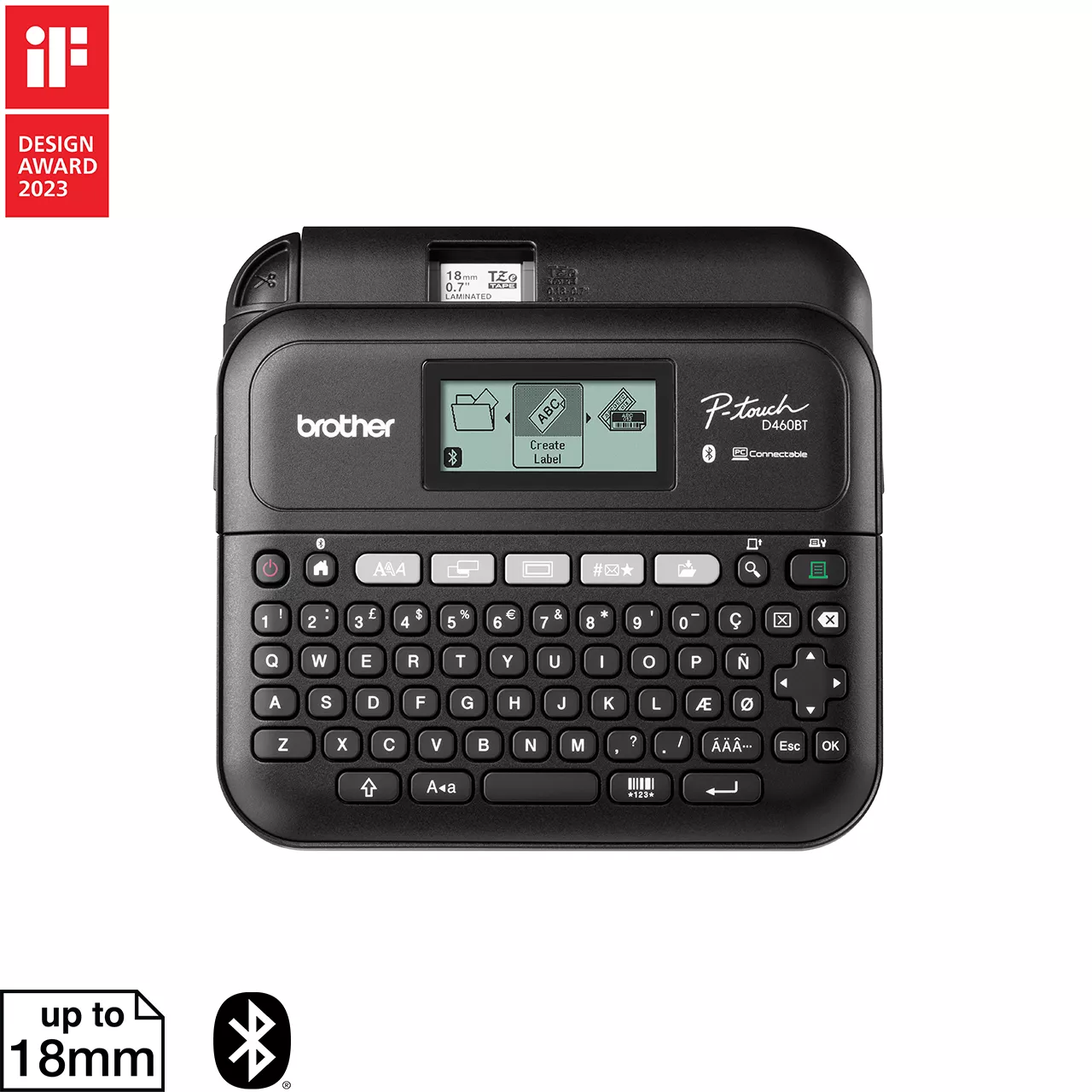 PT-D460BT Label Printer