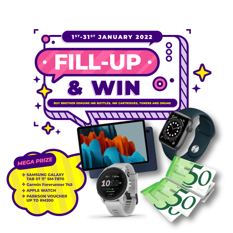 FILLUP & WIN Brother Malaysia