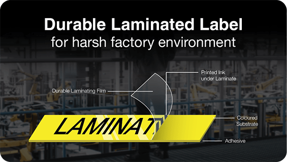 Durable Laminated Label