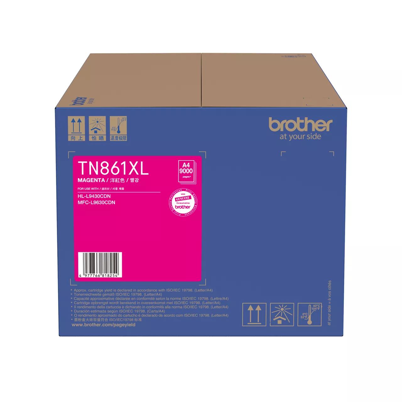 TN861XLM Genuine Magenta Toner High Yield