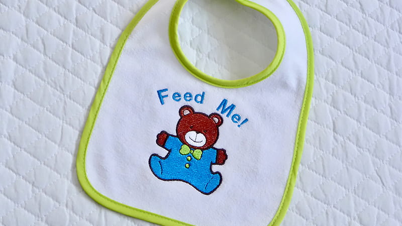 Free Design Baby Bear Bib