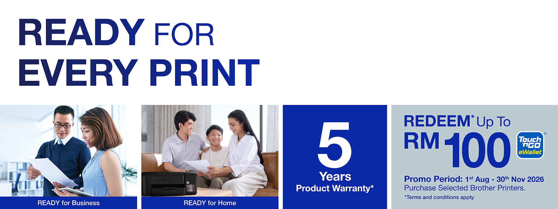 Ready for every print