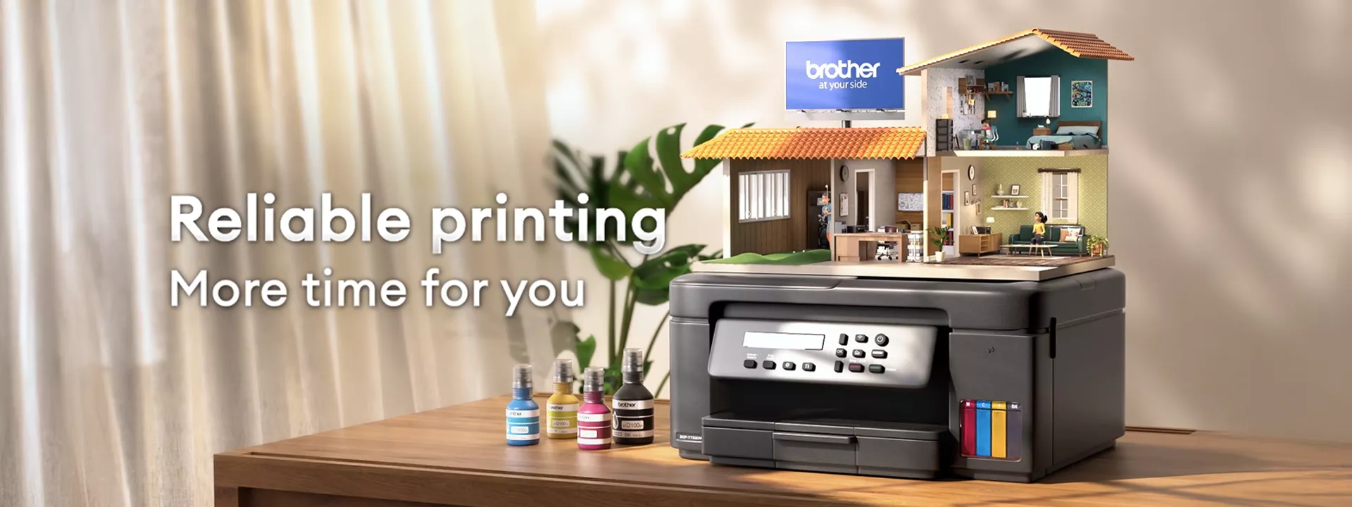 Reliable InK Tank Banner