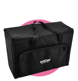 FREE 12 EMBROIDERY COLORED THREAD SET (ETS-12N) + BROTHER TROLLEY BAG + FREE RM300 e-Voucher (code: BROTHER300) for first-time embroidery pattern purchase on mystitch.brother.com.my web. Worth RM122 + RM500 + RM300 e-voucher