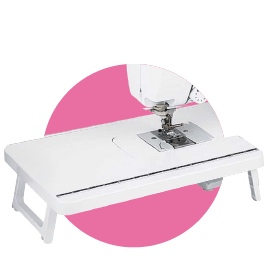 Free Brother dust cover bag + wide table (WT17AP) worth RM120 + RM90]