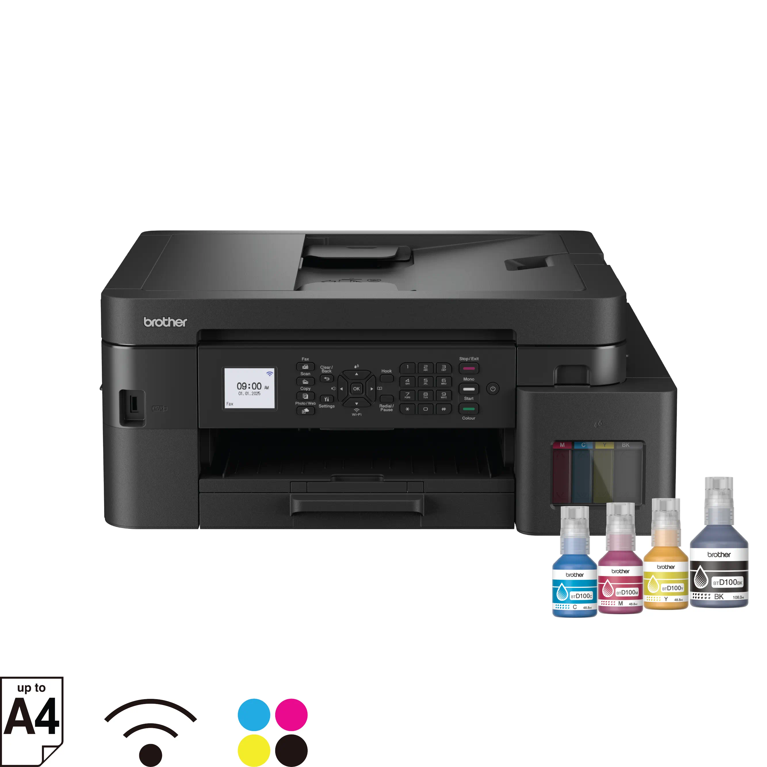 Brother MFC-T930DW Ink Tank Printer Front View