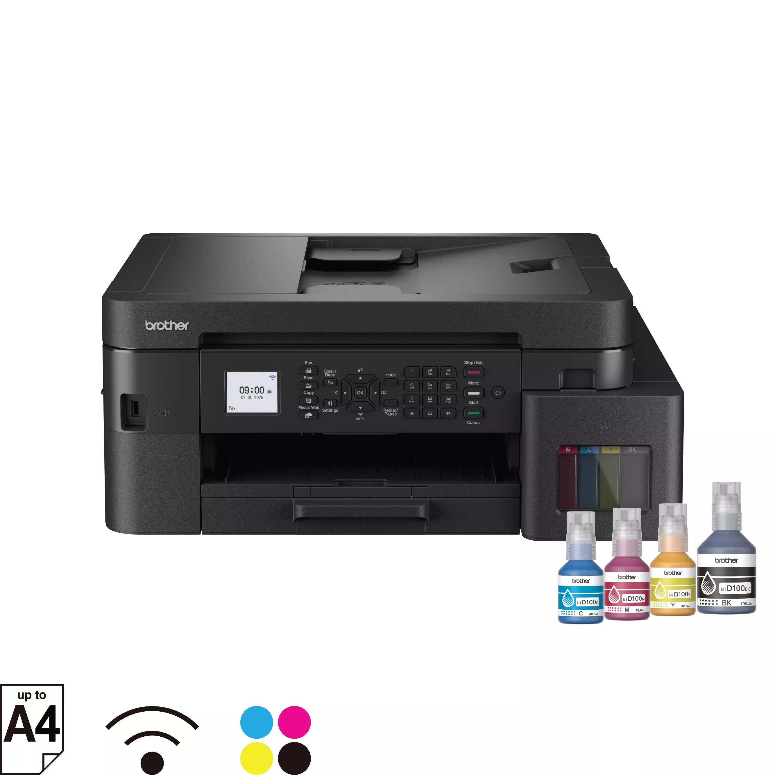 Brother MFC-T930DW Ink Tank Printer Front View
