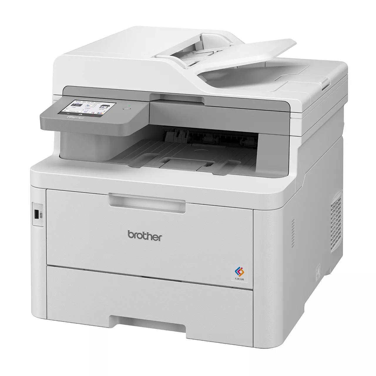 Brother MFC-L8340CDW Colour Laser Printer Left Side View
