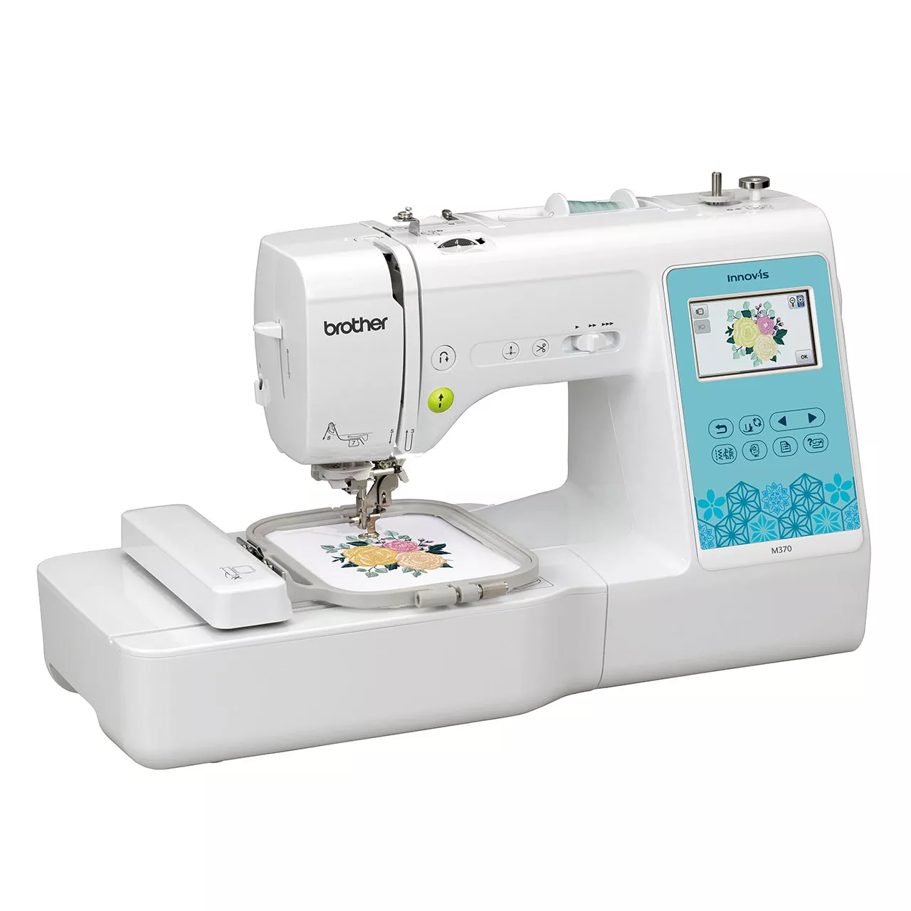 Brother Innov-is M370 Sewing, Quilting & Embroidery Machine  – right-side view